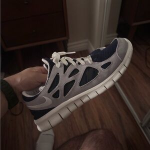 Nike Athletic Shoes - Navy and White